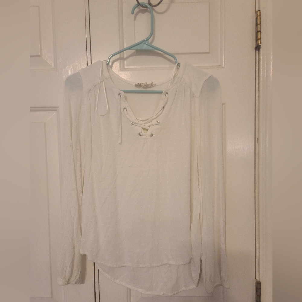 White women's Pink Republic top xs